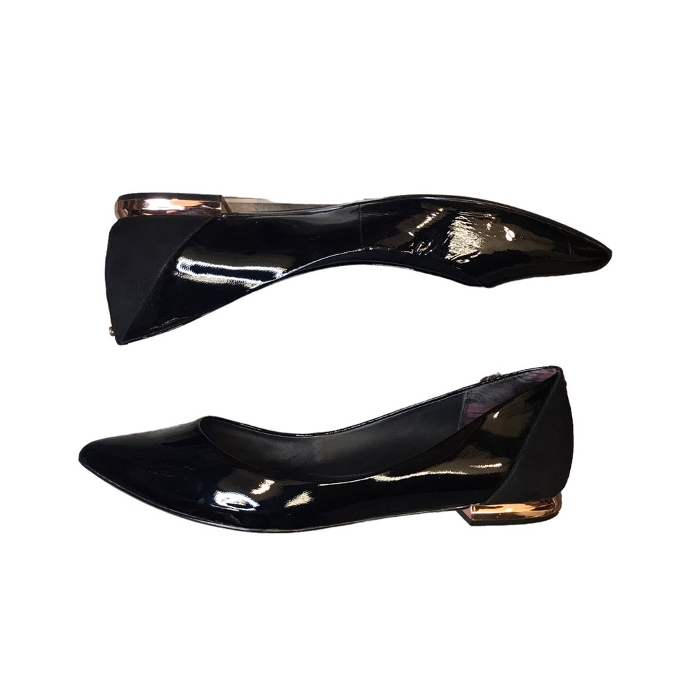 Ted baker, size 10, black, flats